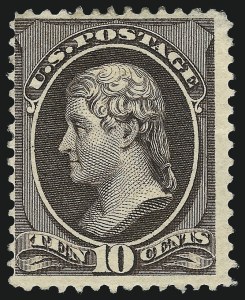Sale 975, Lot 1440, 1881-87 American Bank Note Co. Issues (Scott 205-218)