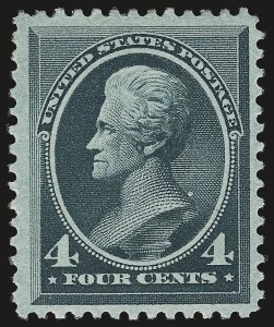 Sale 975, Lot 1442, 1881-87 American Bank Note Co. Issues (Scott 205-218)