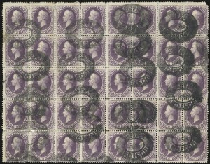 Sale 975, Lot 1455, 1881-87 American Bank Note Co. Issues (Scott 205-218)