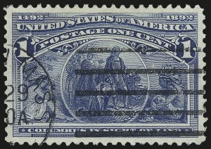 Sale 975, Lot 1478, 1893 Columbian Issue (1c thru 8c, Scott 230-236)