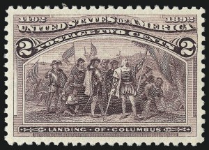 Sale Number 975, Lot Number 1482, 1893 Columbian Issue (1c thru 8c, Scott 230-236)