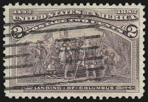 Sale 975, Lot 1483, 1893 Columbian Issue (1c thru 8c, Scott 230-236)