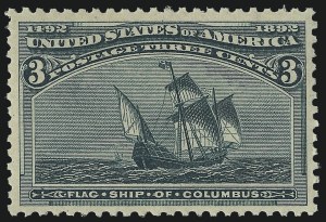 Sale 975, Lot 1484, 1893 Columbian Issue (1c thru 8c, Scott 230-236)