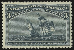 Sale Number 975, Lot Number 1487, 1893 Columbian Issue (1c thru 8c, Scott 230-236)