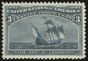 Sale 975, Lot 1489, 1893 Columbian Issue (1c thru 8c, Scott 230-236)