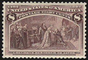 Sale Number 975, Lot Number 1511, 1893 Columbian Issue (1c thru 8c, Scott 230-236)
