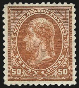Sale 975, Lot 1571, 1894 Unwatermarked Bureau Issue (Scott 246-263)