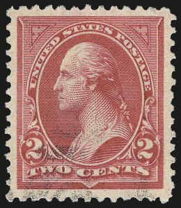 Sale 975, Lot 1580, 1895 Watermarked Bureau Issue (Scott 264-278)