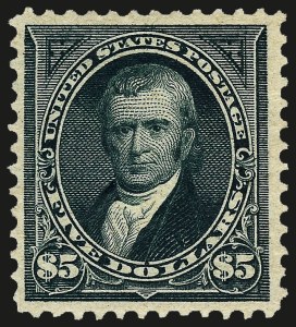 Sale 975, Lot 1597, 1895 Watermarked Bureau Issue (Scott 264-278)