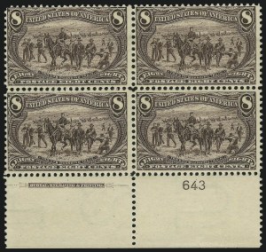 Sale 975, Lot 1625, 1898 Trans-Mississippi Issue (Scott 285-293)