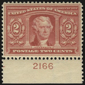 Sale 975, Lot 1698, 1904 Louisiana Purchase, Jamestown Issues (Scott 323-330)