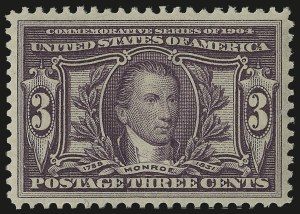 Sale Number 975, Lot Number 1699, 1904 Louisiana Purchase, Jamestown Issues (Scott 323-330)