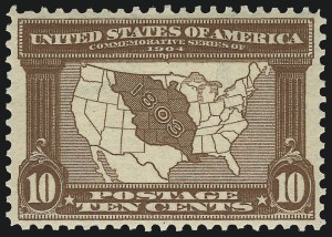 Sale Number 975, Lot Number 1703, 1904 Louisiana Purchase, Jamestown Issues (Scott 323-330)