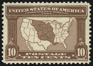 Sale Number 975, Lot Number 1704, 1904 Louisiana Purchase, Jamestown Issues (Scott 323-330)