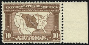 Sale Number 975, Lot Number 1705, 1904 Louisiana Purchase, Jamestown Issues (Scott 323-330)