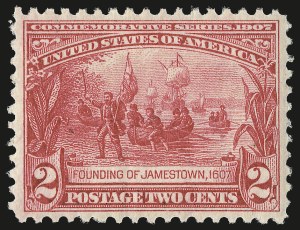 Sale 975, Lot 1710, 1904 Louisiana Purchase, Jamestown Issues (Scott 323-330)