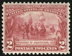 Sale Number 975, Lot Number 1713, 1904 Louisiana Purchase, Jamestown Issues (Scott 323-330)