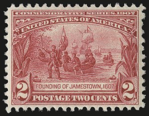 Sale Number 975, Lot Number 1714, 1904 Louisiana Purchase, Jamestown Issues (Scott 323-330)