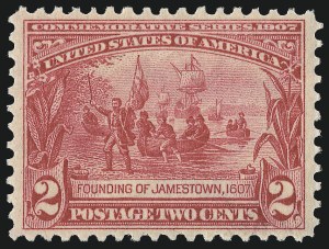 Sale Number 975, Lot Number 1715, 1904 Louisiana Purchase, Jamestown Issues (Scott 323-330)