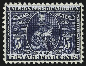 Sale Number 975, Lot Number 1717, 1904 Louisiana Purchase, Jamestown Issues (Scott 323-330)