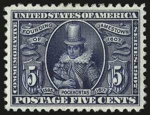 Sale 975, Lot 1718, 1904 Louisiana Purchase, Jamestown Issues (Scott 323-330)