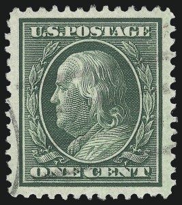 Sale 975, Lot 1719, 1908-10 Washington-Franklin Issues (Scott 331-356)