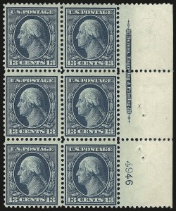 Sale 975, Lot 1728, 1908-10 Washington-Franklin Issues (Scott 331-356)