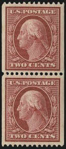 Sale 975, Lot 1739, 1908-10 Washington-Franklin Issues (Scott 331-356)