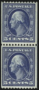 Sale 975, Lot 1742, 1908-10 Washington-Franklin Issues (Scott 331-356)