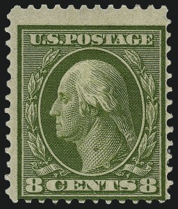 Sale 975, Lot 1757, 1909 Bluish Paper Issue (Scott 357-366)