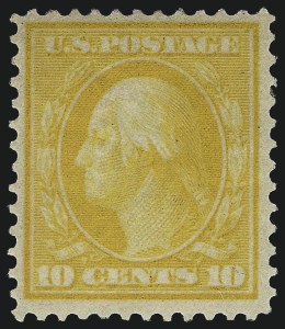 Sale 975, Lot 1758, 1909 Bluish Paper Issue (Scott 357-366)