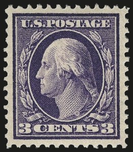 Sale 975, Lot 1762, 1910-13 Washington-Franklin Issue (Scott 374-396)