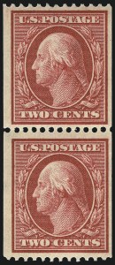 Sale 975, Lot 1772, 1910-13 Washington-Franklin Issue (Scott 374-396)