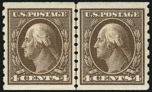 Sale 975, Lot 1784, 1910-13 Washington-Franklin Issue (Scott 374-396)