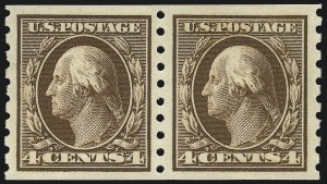 Sale 975, Lot 1786, 1910-13 Washington-Franklin Issue (Scott 374-396)