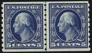 Sale 975, Lot 1788, 1910-13 Washington-Franklin Issue (Scott 374-396)