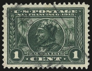 Sale 975, Lot 1794, 1913-15 Panama-Pacific Issue (Scott 397-404)