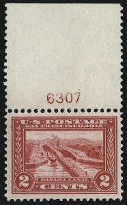 Sale 975, Lot 1797, 1913-15 Panama-Pacific Issue (Scott 397-404)