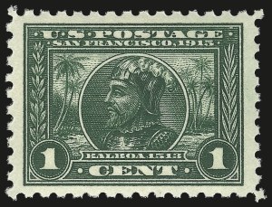 Sale 975, Lot 1811, 1913-15 Panama-Pacific Issue (Scott 397-404)