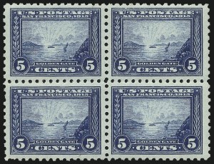 Sale 975, Lot 1815, 1913-15 Panama-Pacific Issue (Scott 397-404)