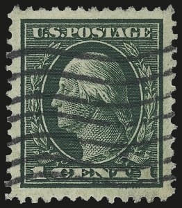 Sale Number 975, Lot Number 1822, 1912-14 Washington-Franklin Issue (Scott 405-423)