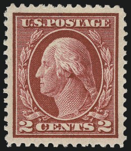 Sale 975, Lot 1823, 1912-14 Washington-Franklin Issue (Scott 405-423)