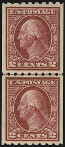 Sale 975, Lot 1826, 1912-14 Washington-Franklin Issue (Scott 405-423)