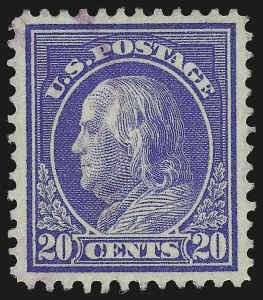 Sale 975, Lot 1839, 1912-14 Washington-Franklin Issue (Scott 405-423)
