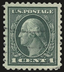 Sale 975, Lot 1845, 1913-15 Washington-Franklin Issues (Scott 424-460)