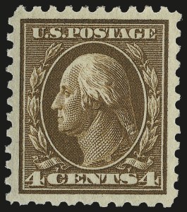 Sale 975, Lot 1852, 1913-15 Washington-Franklin Issues (Scott 424-460)