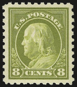 Sale 975, Lot 1857, 1913-15 Washington-Franklin Issues (Scott 424-460)