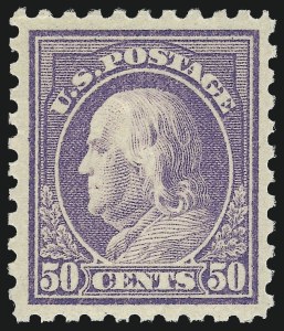 Sale Number 975, Lot Number 1862, 1913-15 Washington-Franklin Issues (Scott 424-460)