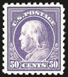 Sale 975, Lot 1863, 1913-15 Washington-Franklin Issues (Scott 424-460)