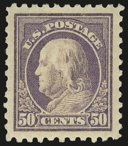 Sale 975, Lot 1864, 1913-15 Washington-Franklin Issues (Scott 424-460)